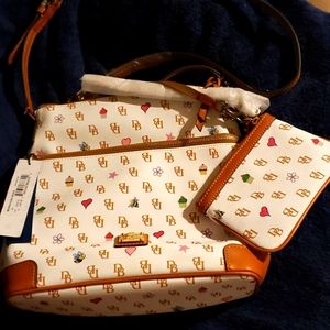 Dooney & Bourke crossbody & wrislet